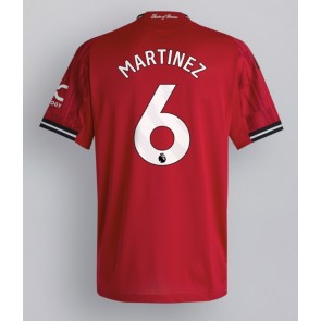 Manchester United Lisandro Martinez #6 Hjemmebanetrøje 2025-26 Kortærmet